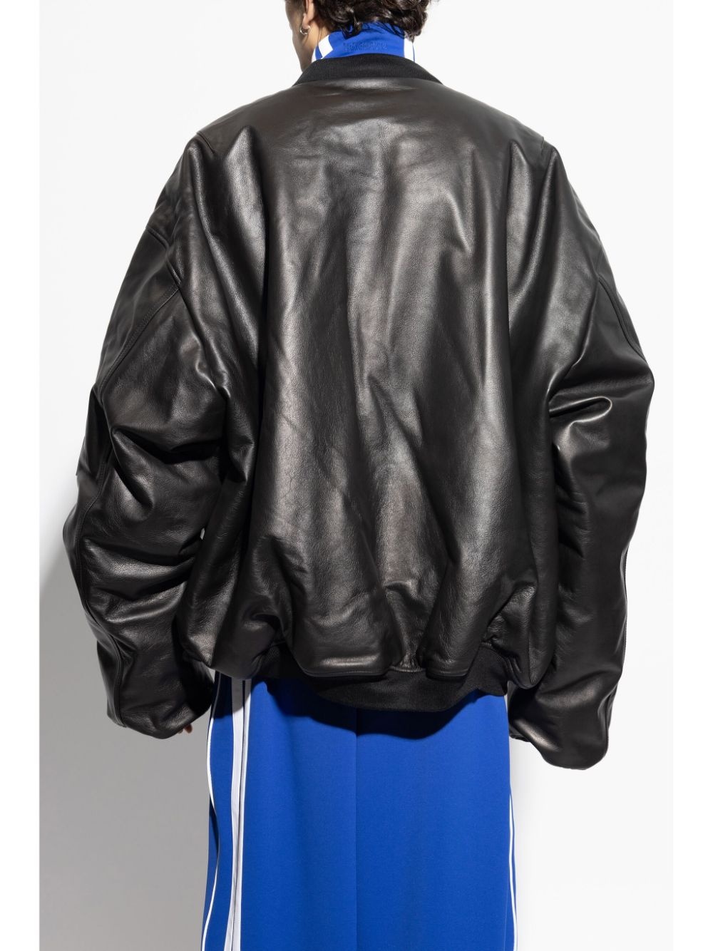 leather bomber jacket - 4