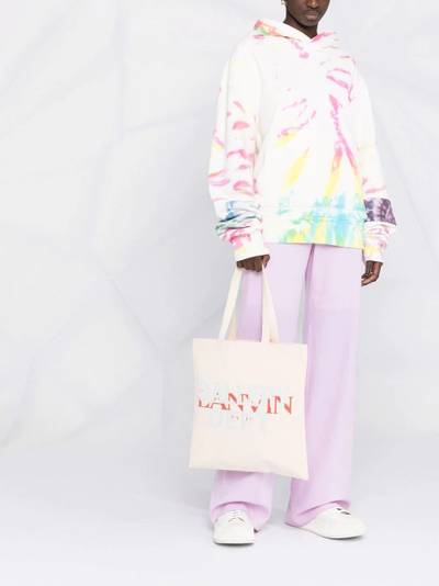 Lanvin x GALLERY DEPT. logo-print cotton tote bag outlook