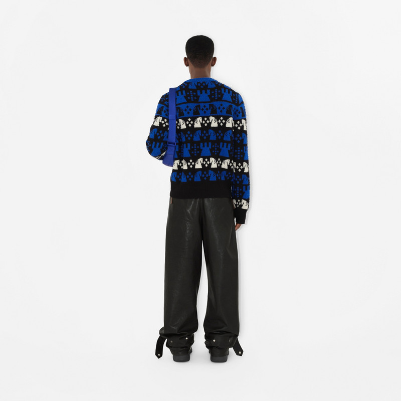 Chess Wool Blend Sweater 4