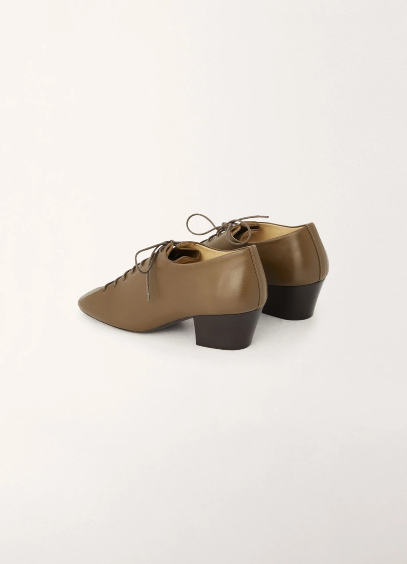 HEELED DERBIES
SATIN NAPPA LAM 3