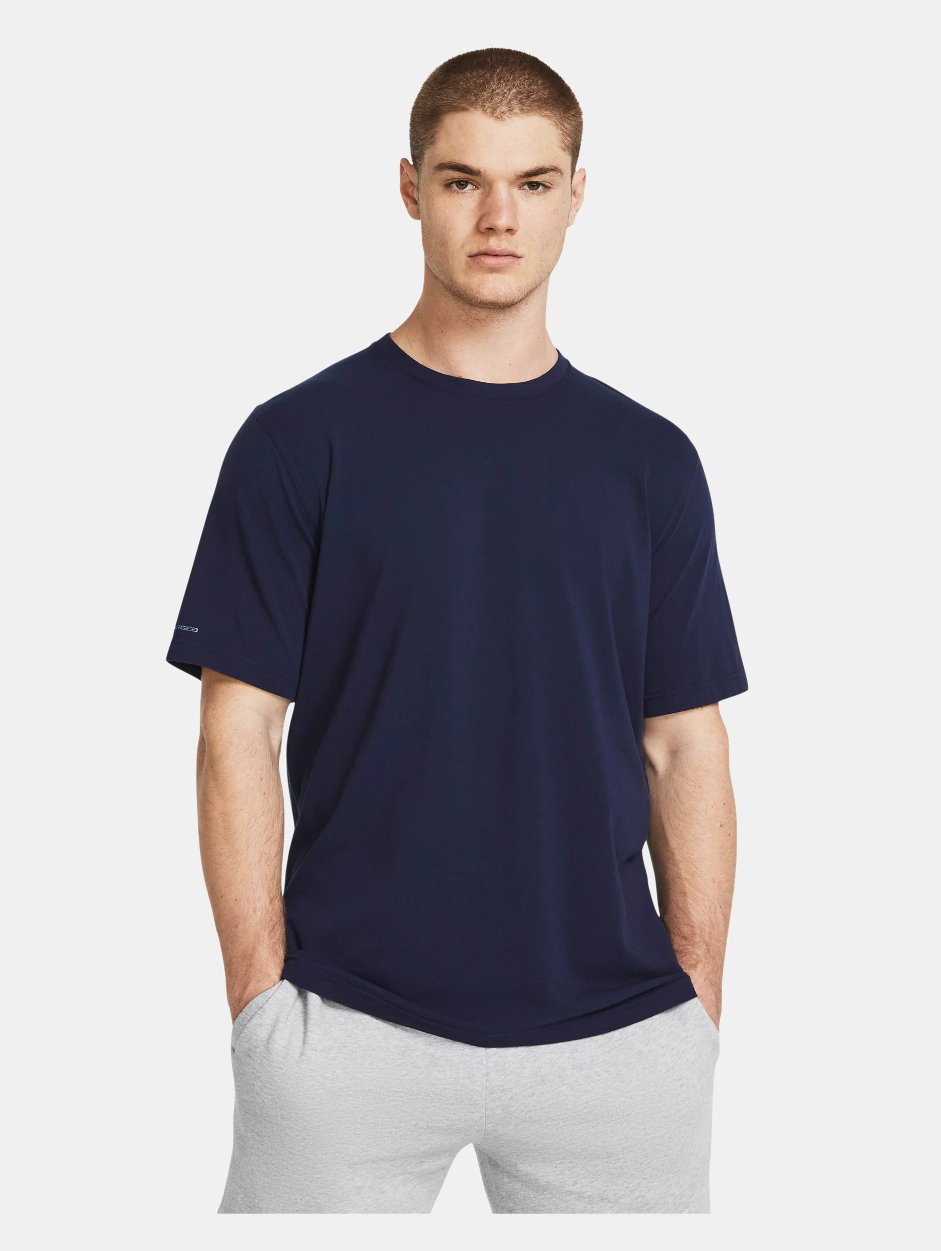Men's UA Icon Charged Cotton® Short Sleeve - 2