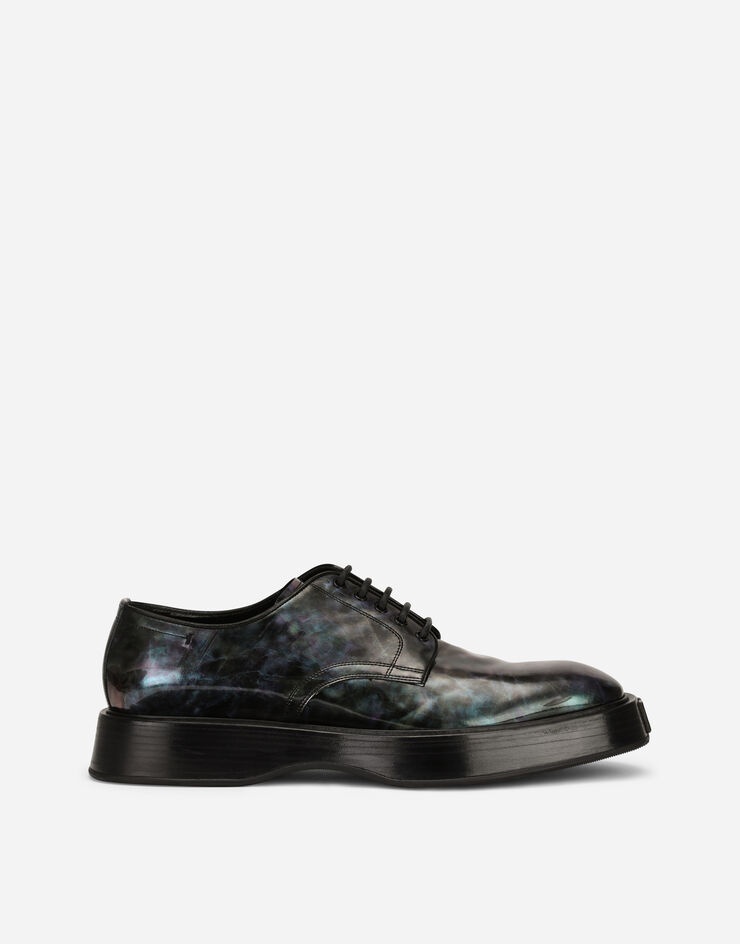 Patent leather Derby shoes - 1