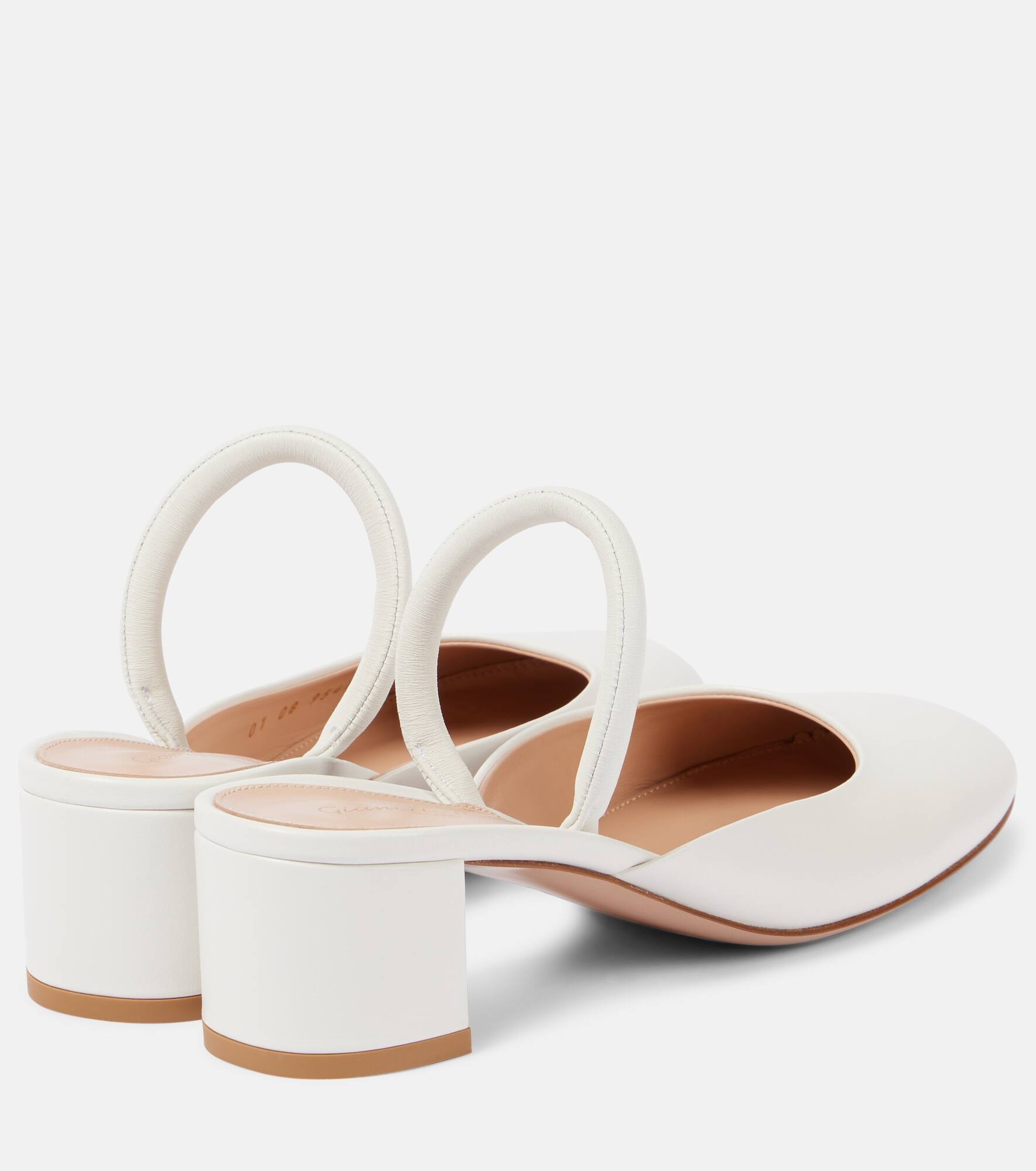 Tivoli 45 leather mules - 3