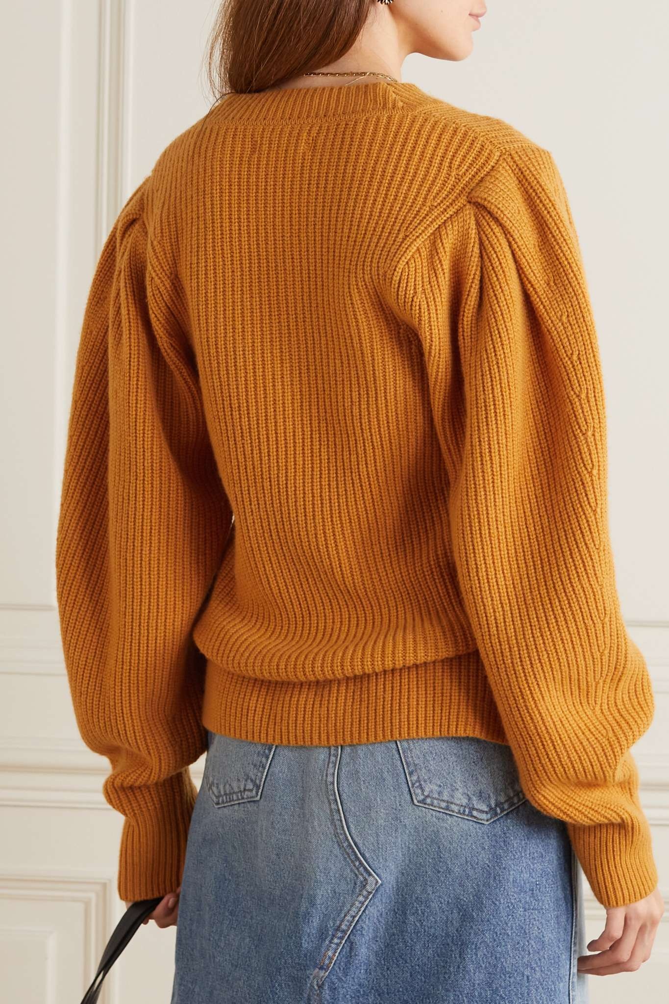 Ariane ribbed wool and cashmere-blend sweater - 4