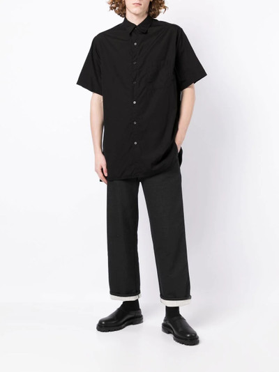 Yohji Yamamoto cotton short-sleeve shirt outlook