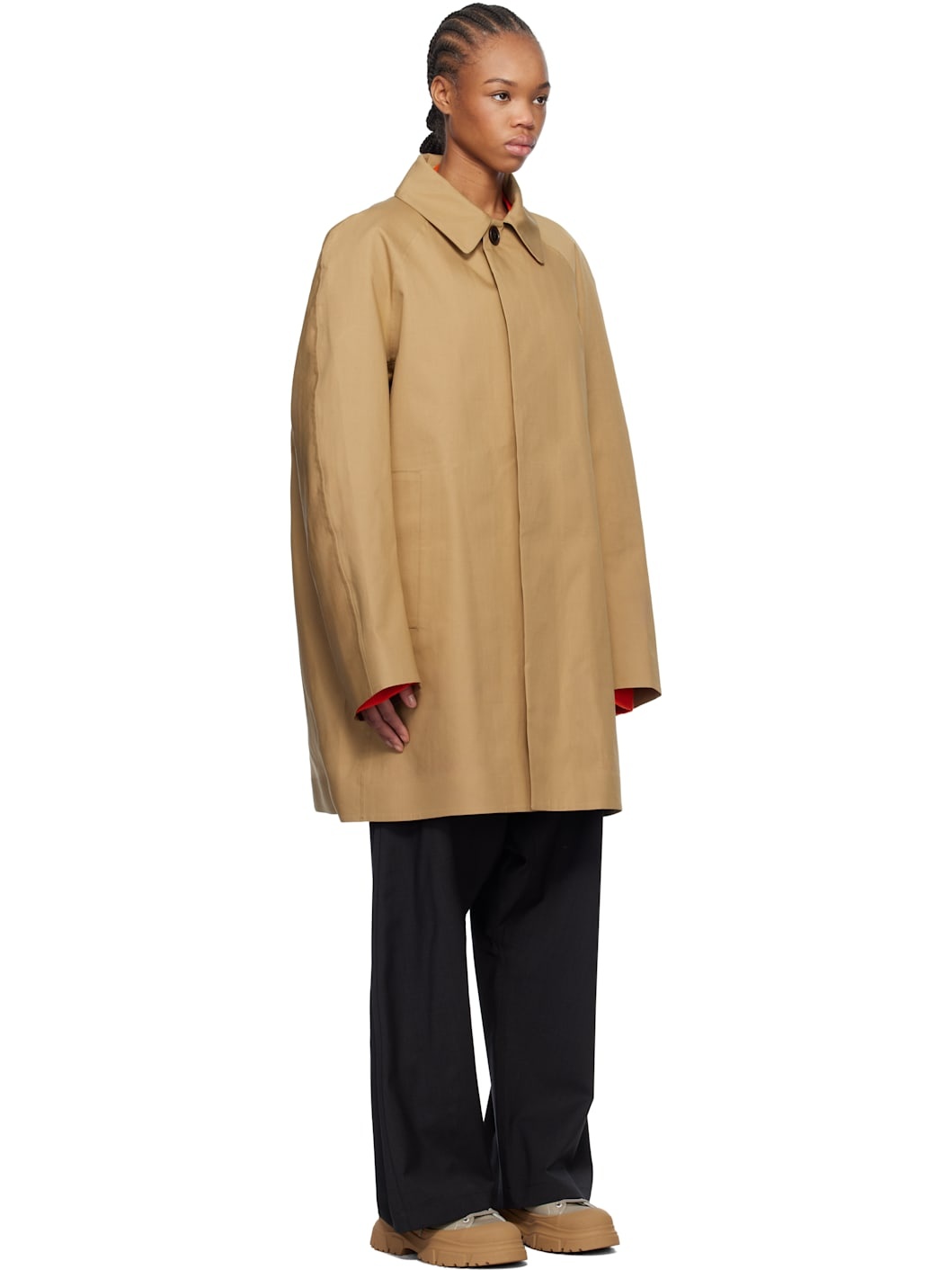 Beige Colombo Coat - 2