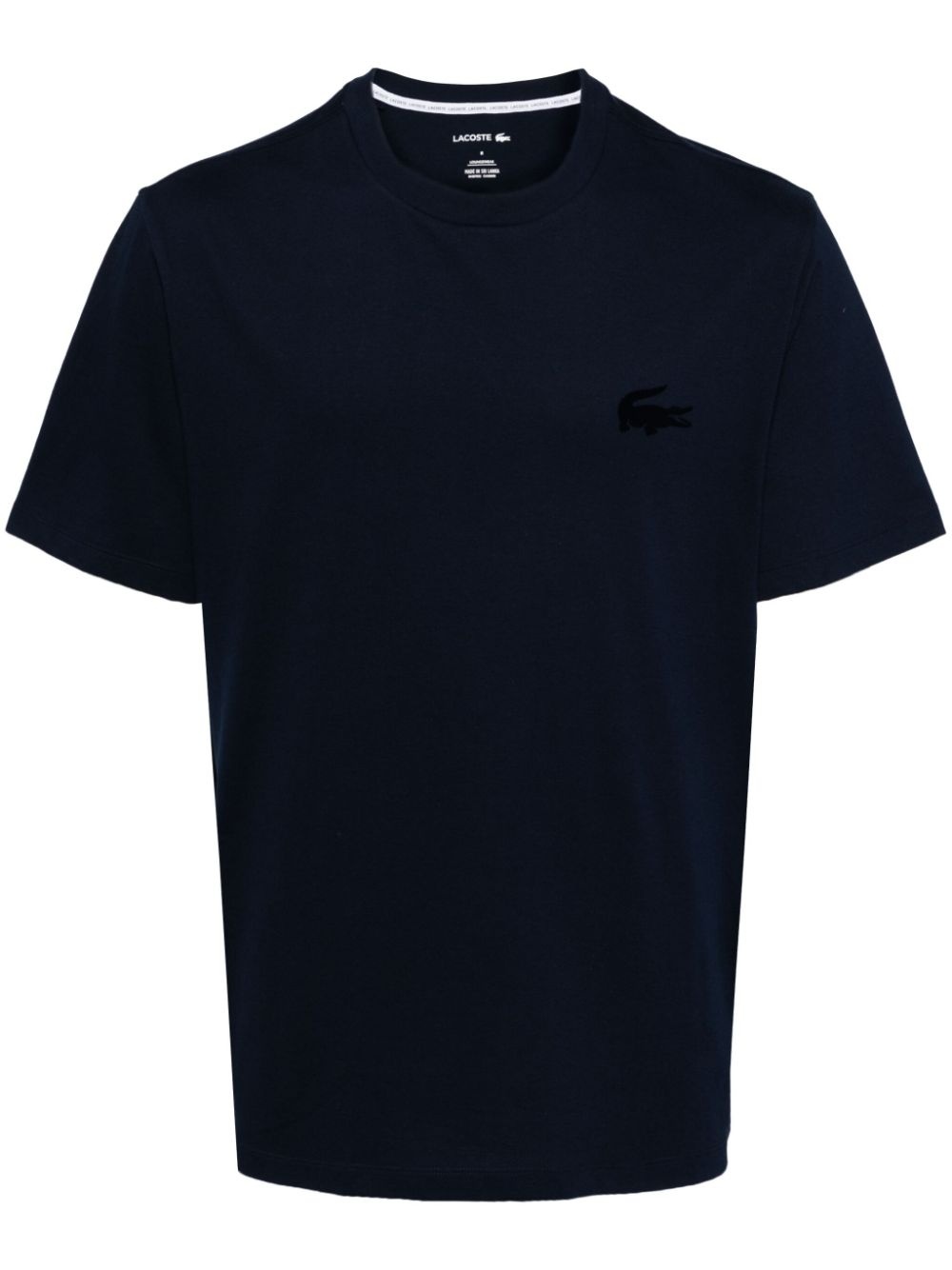 devoré effect logo T-shirt - 1