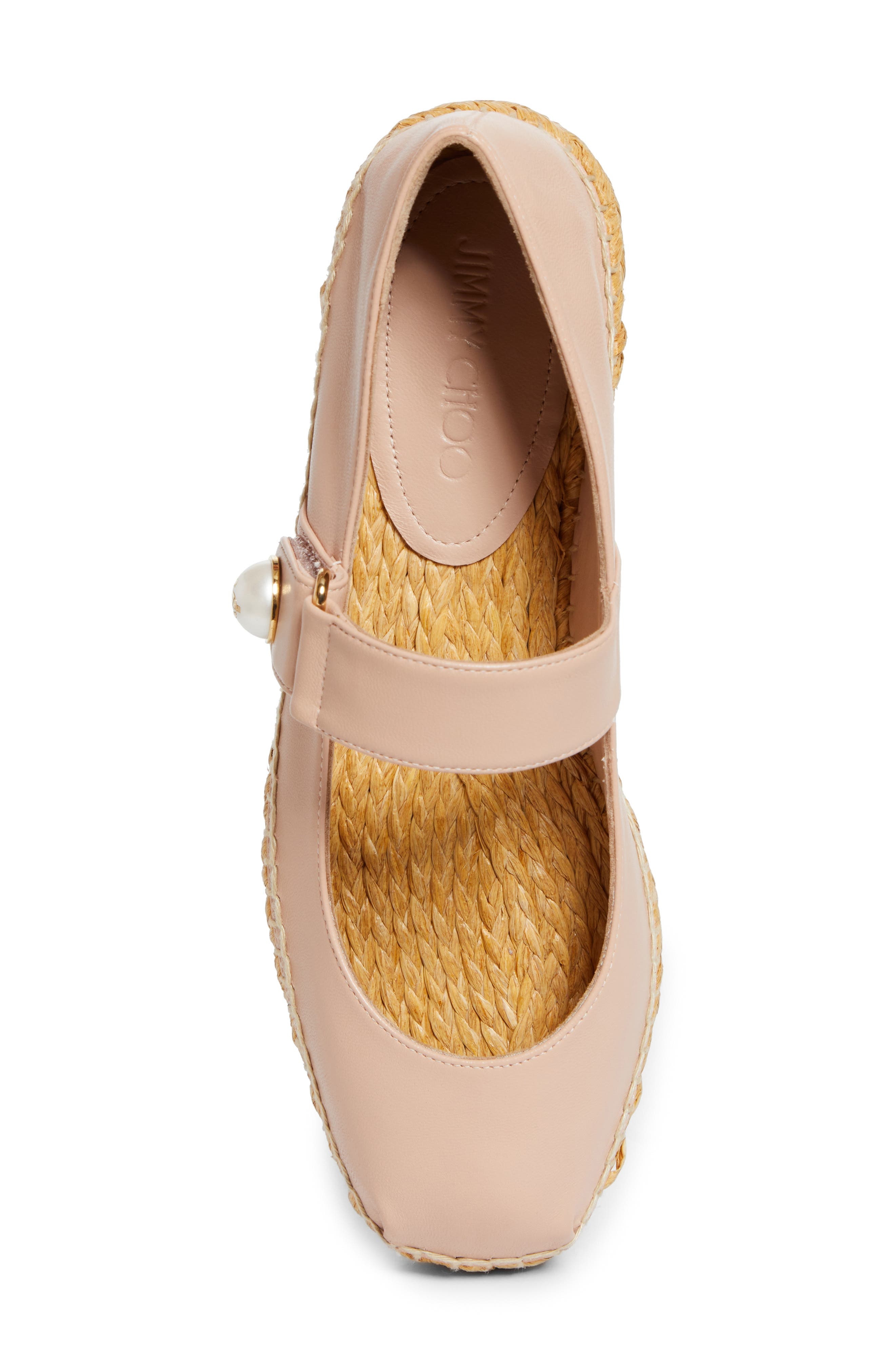 Jimmy Choo Fayence Espadrille Mary Jane Flat in Macaron at Nordstrom - 5