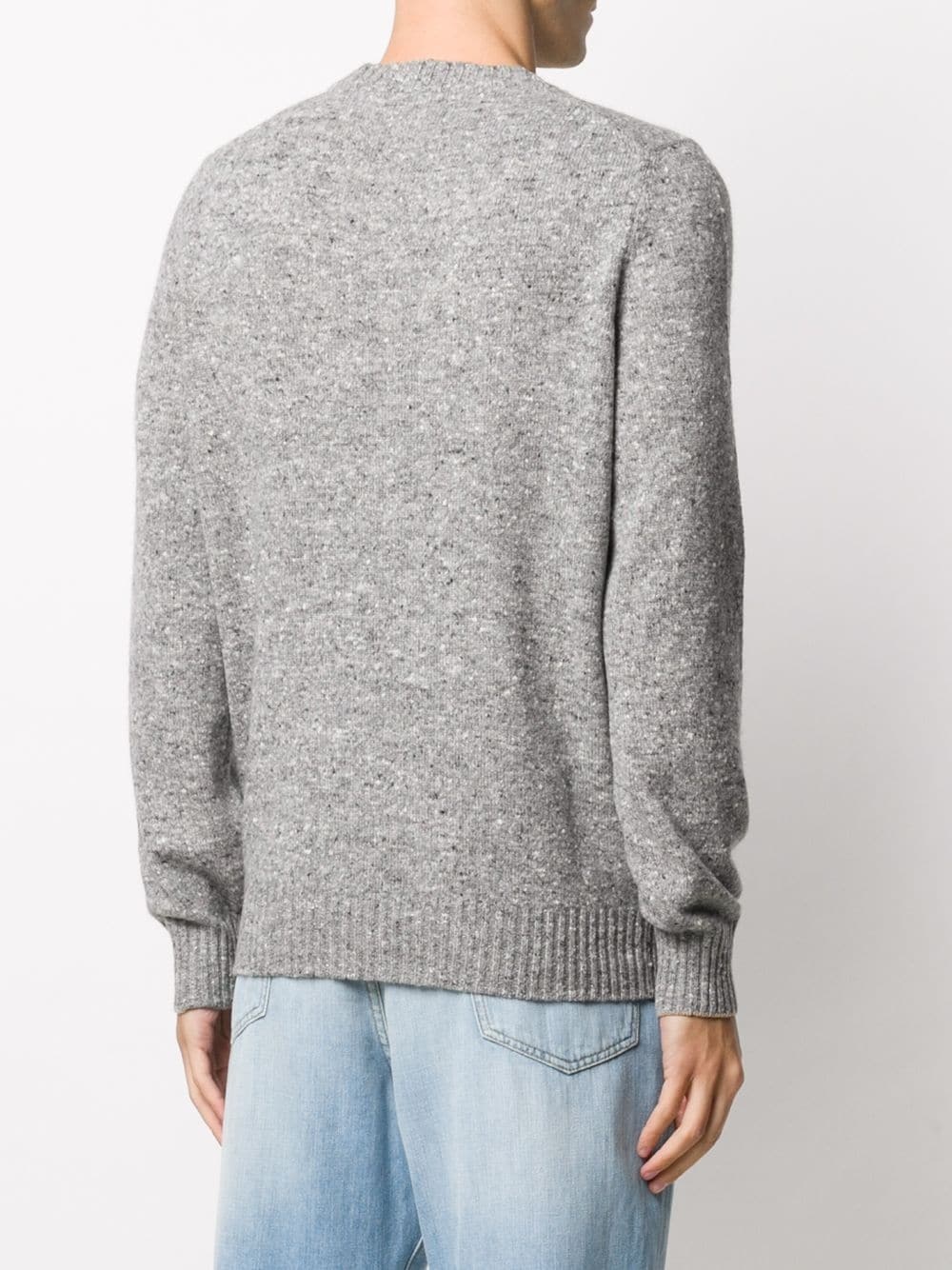 long-sleeve grey jumper - 4