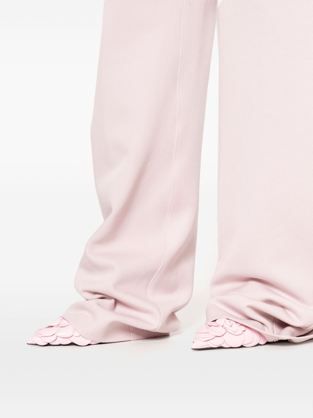 wide-leg tailored trousers - 5