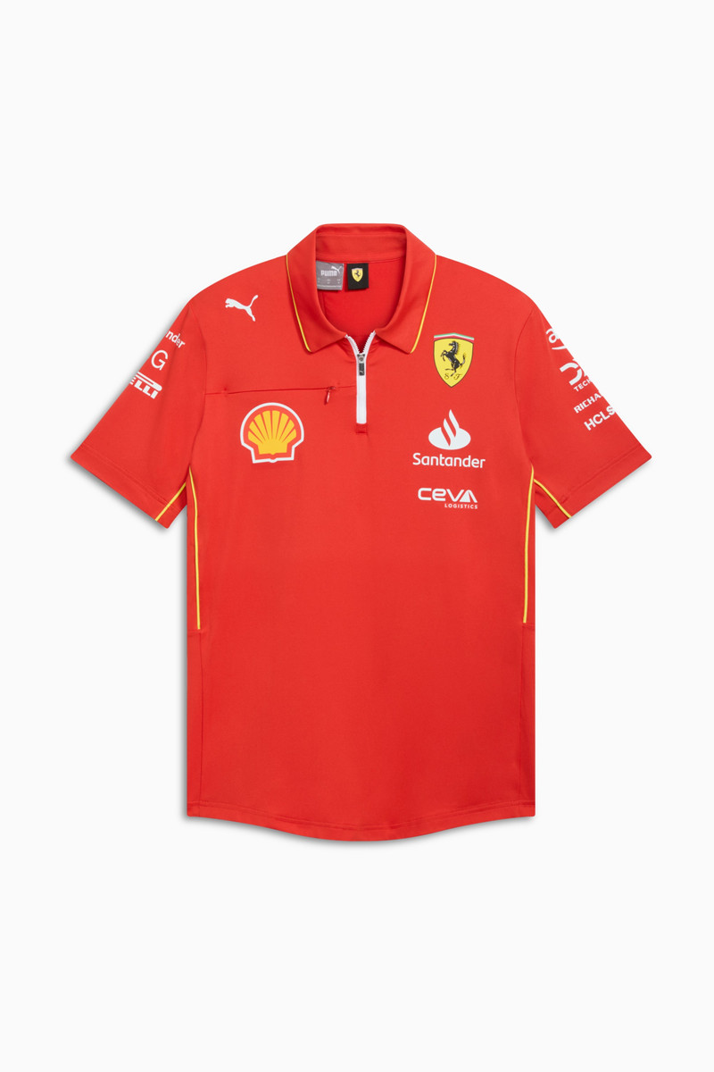 Scuderia Ferrari Team Pro Men's Polo Tee - 1