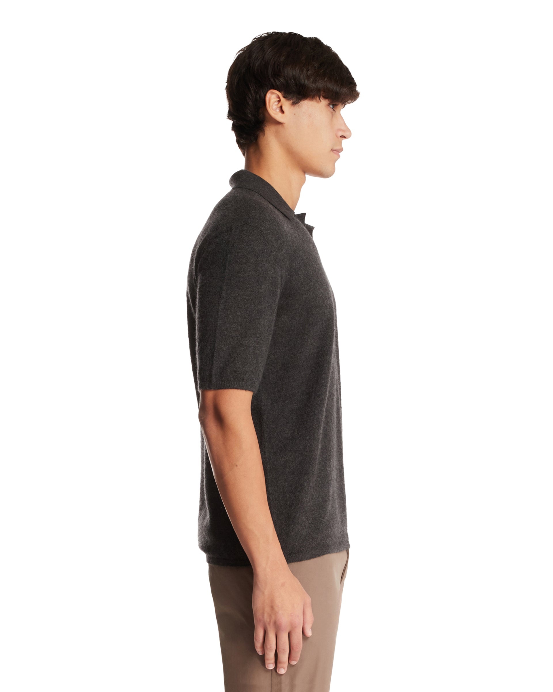 Gray Isao Cashmere - 5