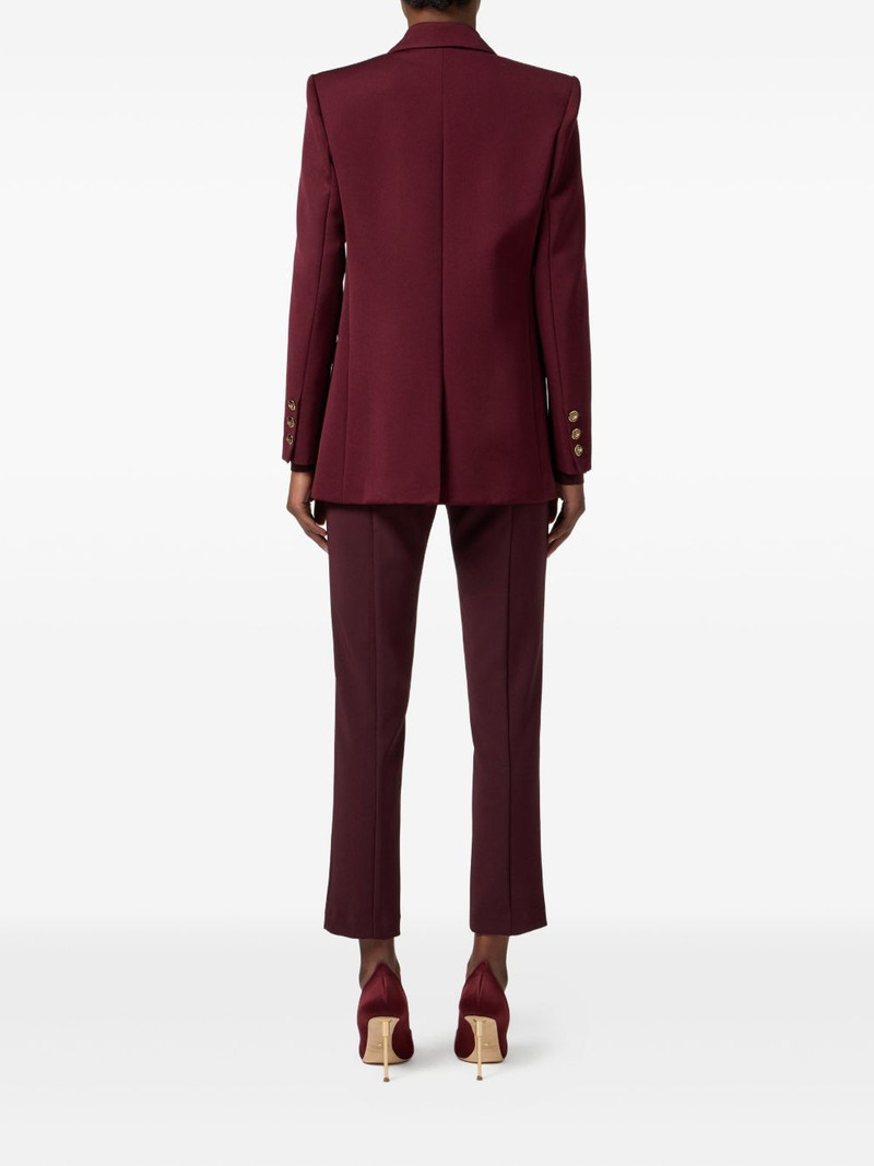 jewel-button double-breasted jacket 4