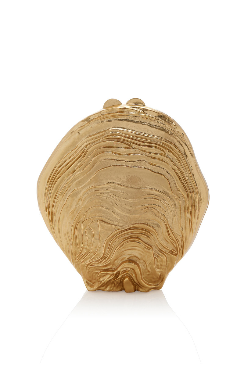Cove Shell Clutch gold 3
