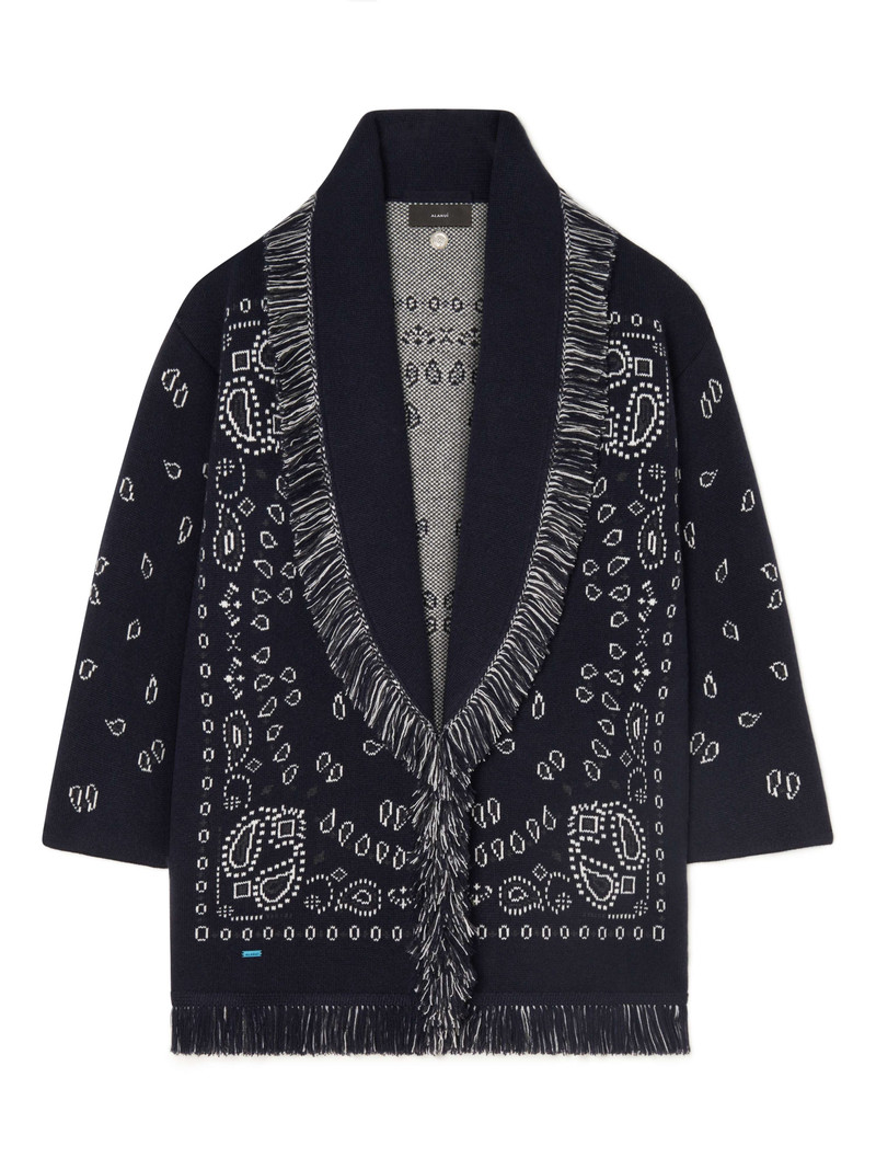 Bandana Jacquard Cardigan 1