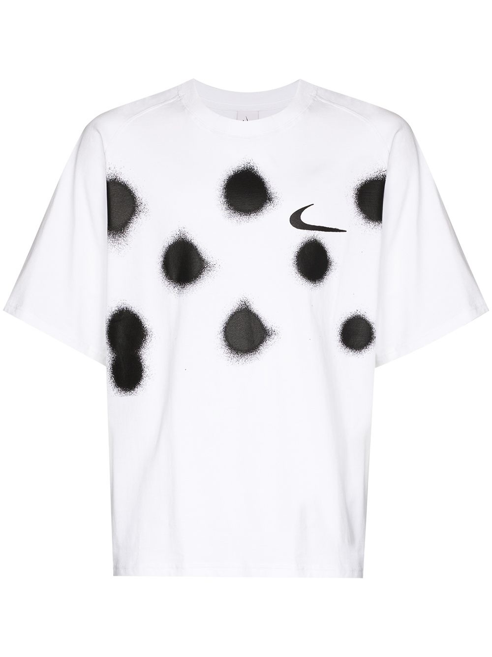 x Off-White graffiti-print T-shirt - 1