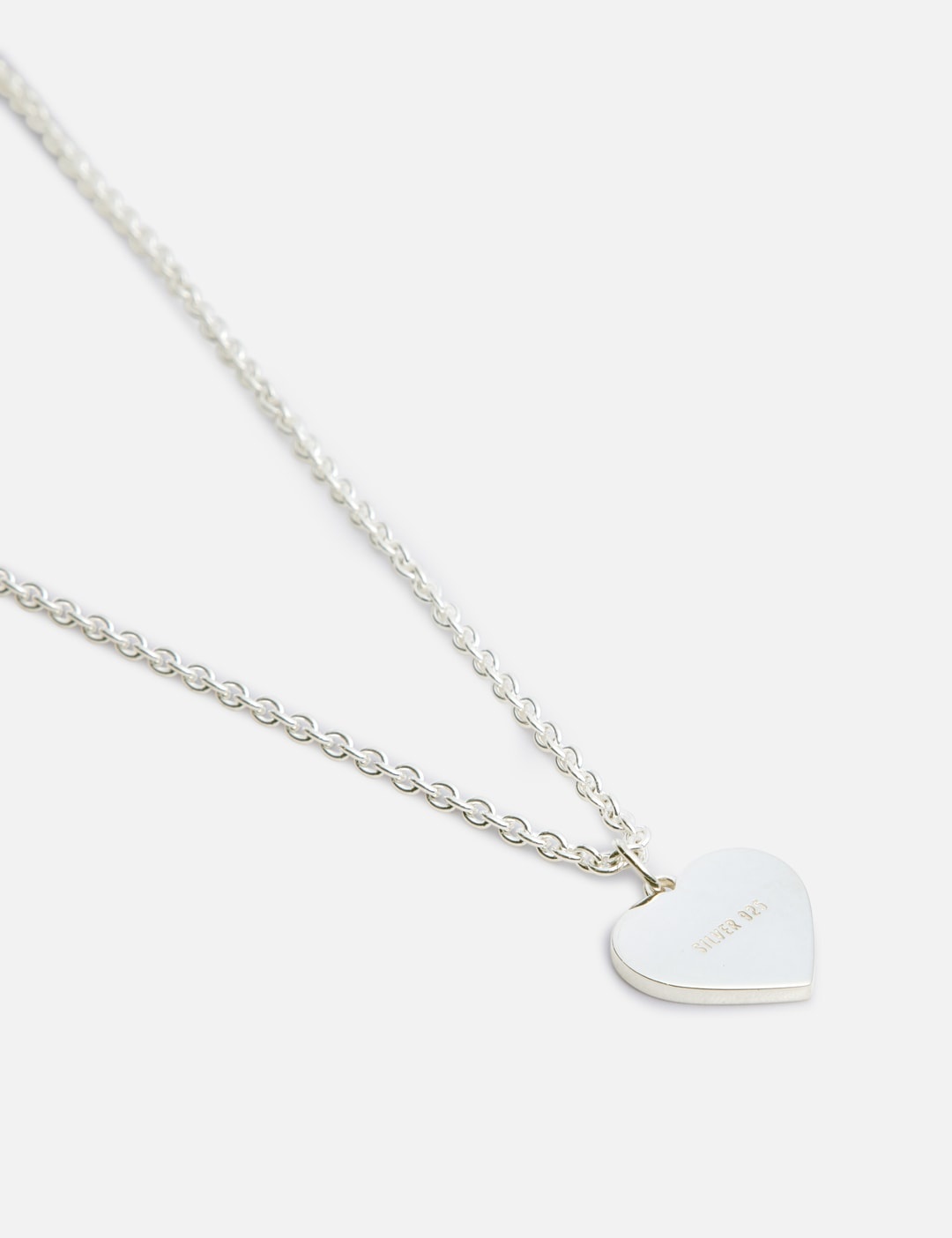 HEART SILVER NECKLACE - 3