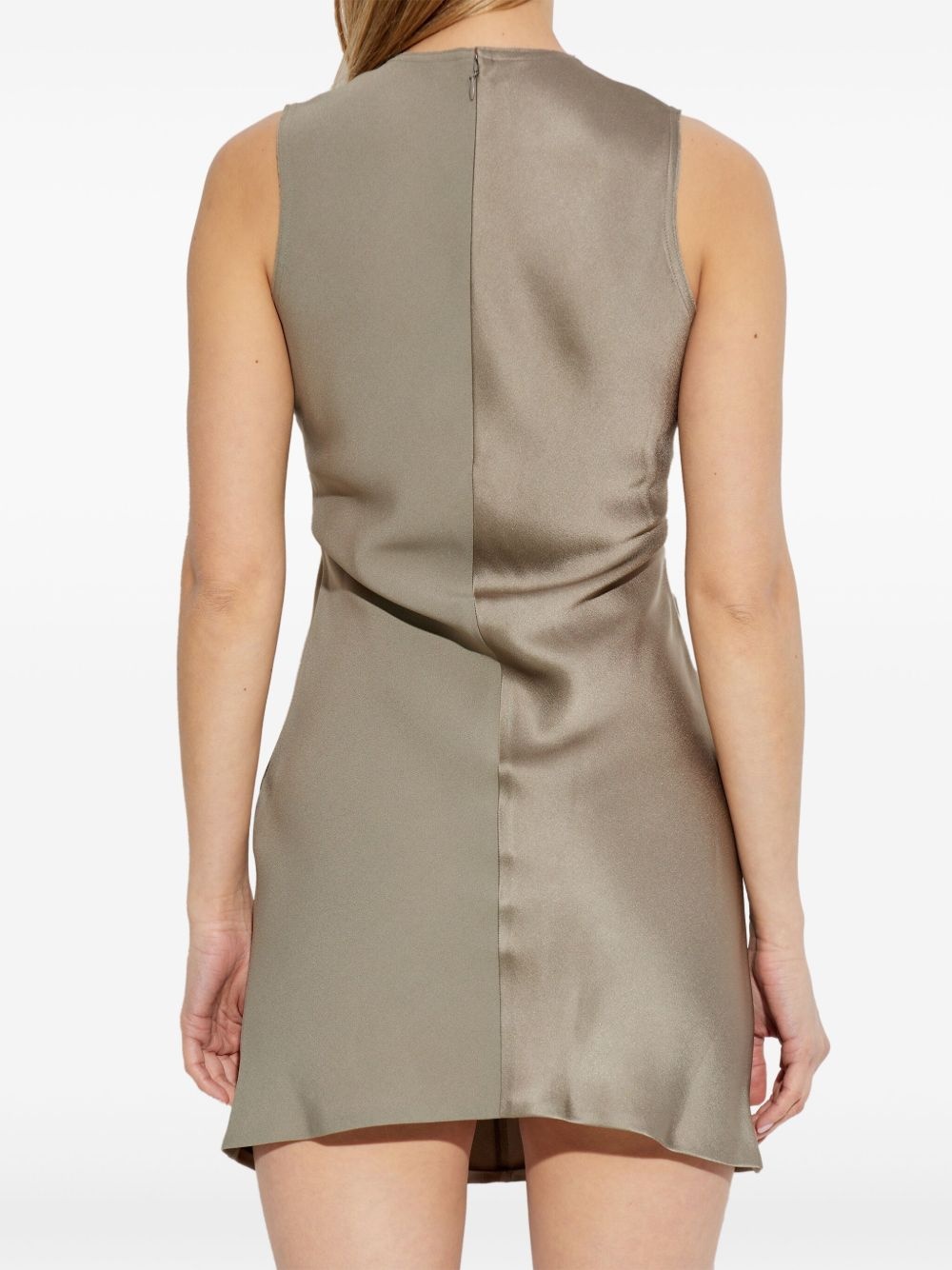 sleeveless mini dress - 4