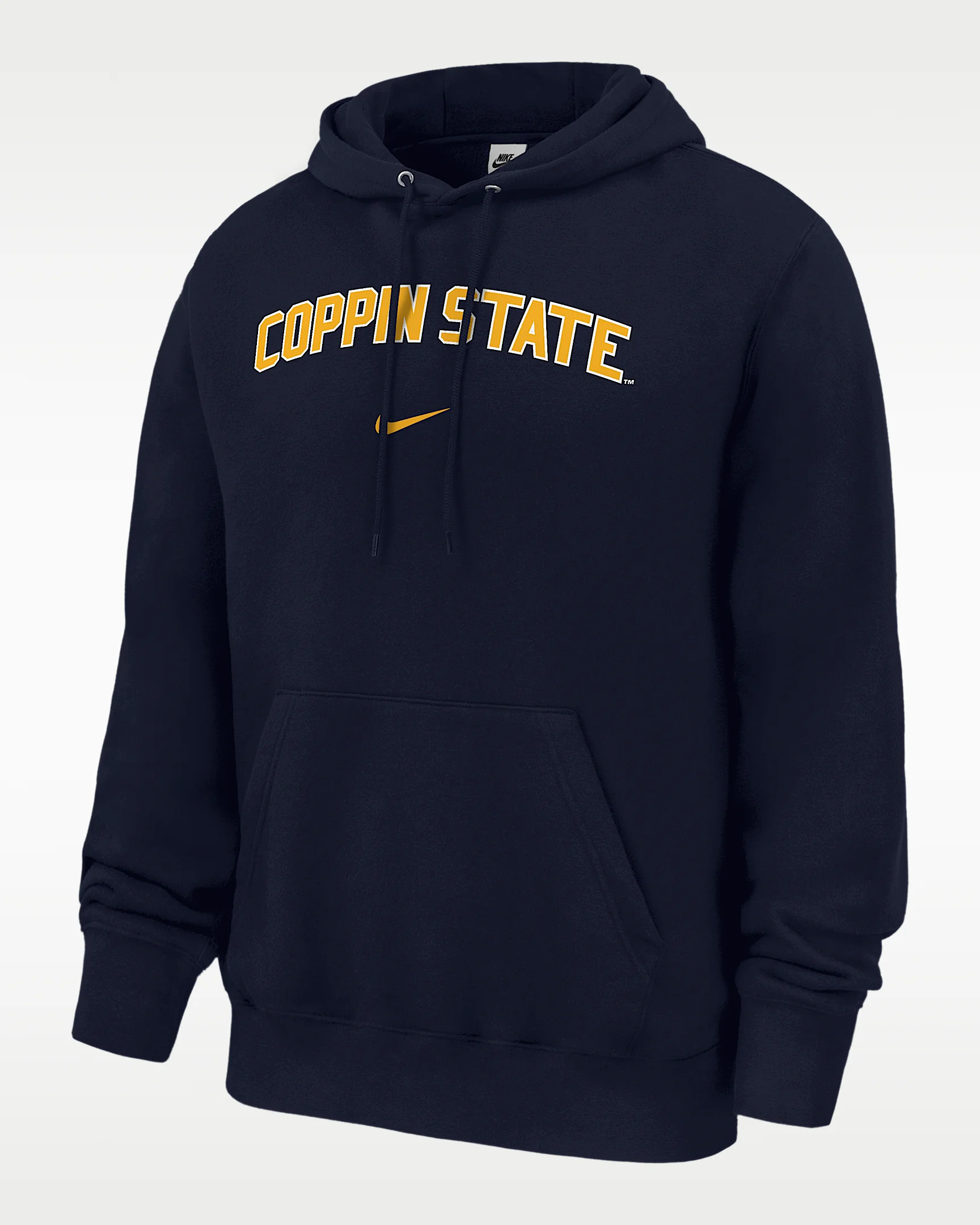 Nike College (Coppin State University) Men's Club Fleece Pullover Hoodie - 1