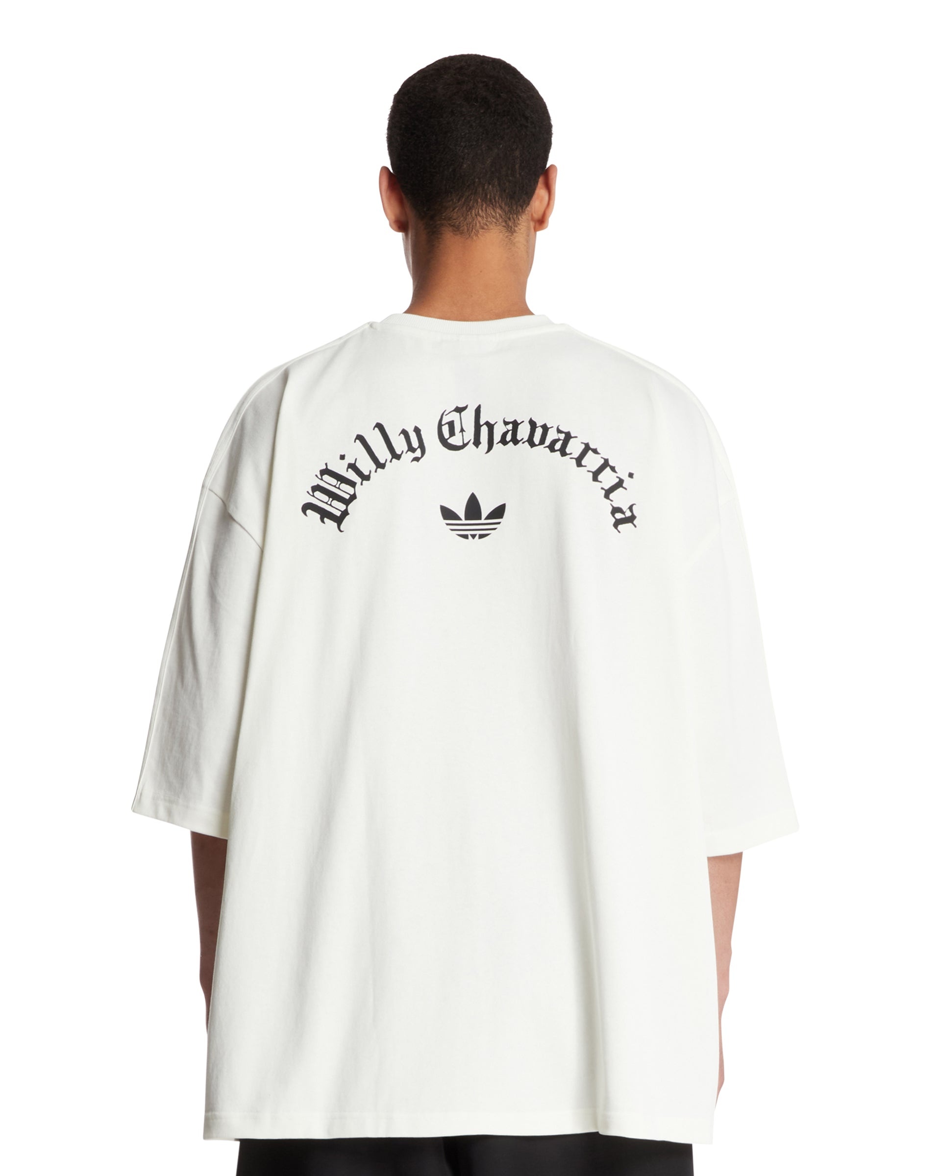 Adidas Originals x Willy Chavarria Oversized White T-Shirt - 3