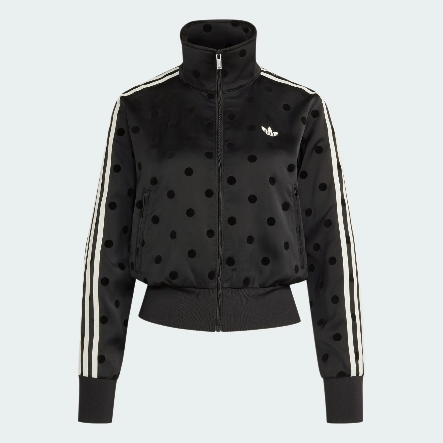 SATIN POLKA DOTS TT Track Top - 1