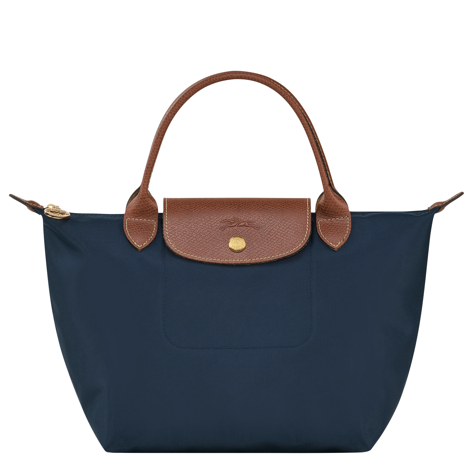 Le Pliage Original S Handbag Navy - Recycled canvas - 1