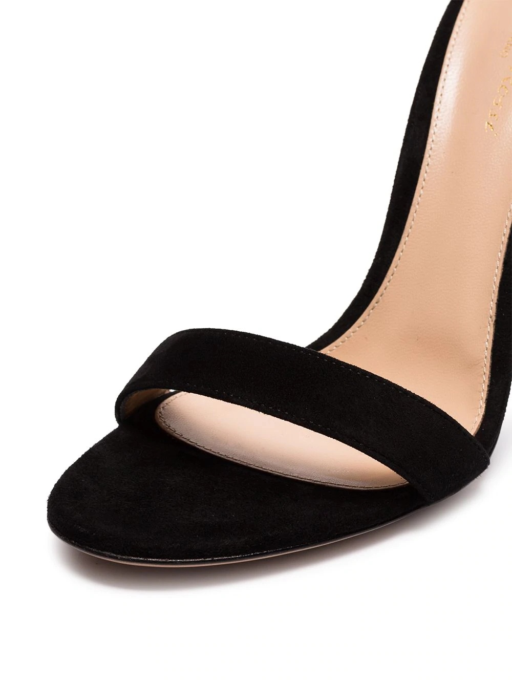 105mm suede stiletto sandals - 5