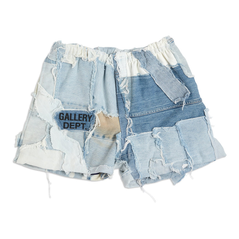 PATCHWORK DENIM ZUMA SHORTS 1