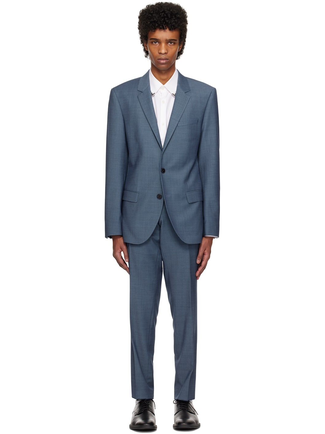 Navy Slim-Fit Suit - 1