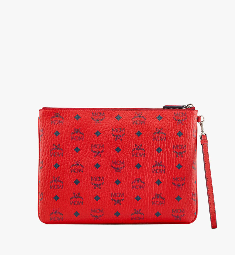 Wristlet Zip Pouch in Visetos Original 5