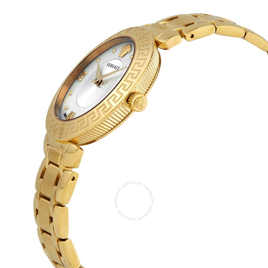 Versace Daphnis Quartz Mother of Pearl Dial Ladies Watch V16070017 - 2