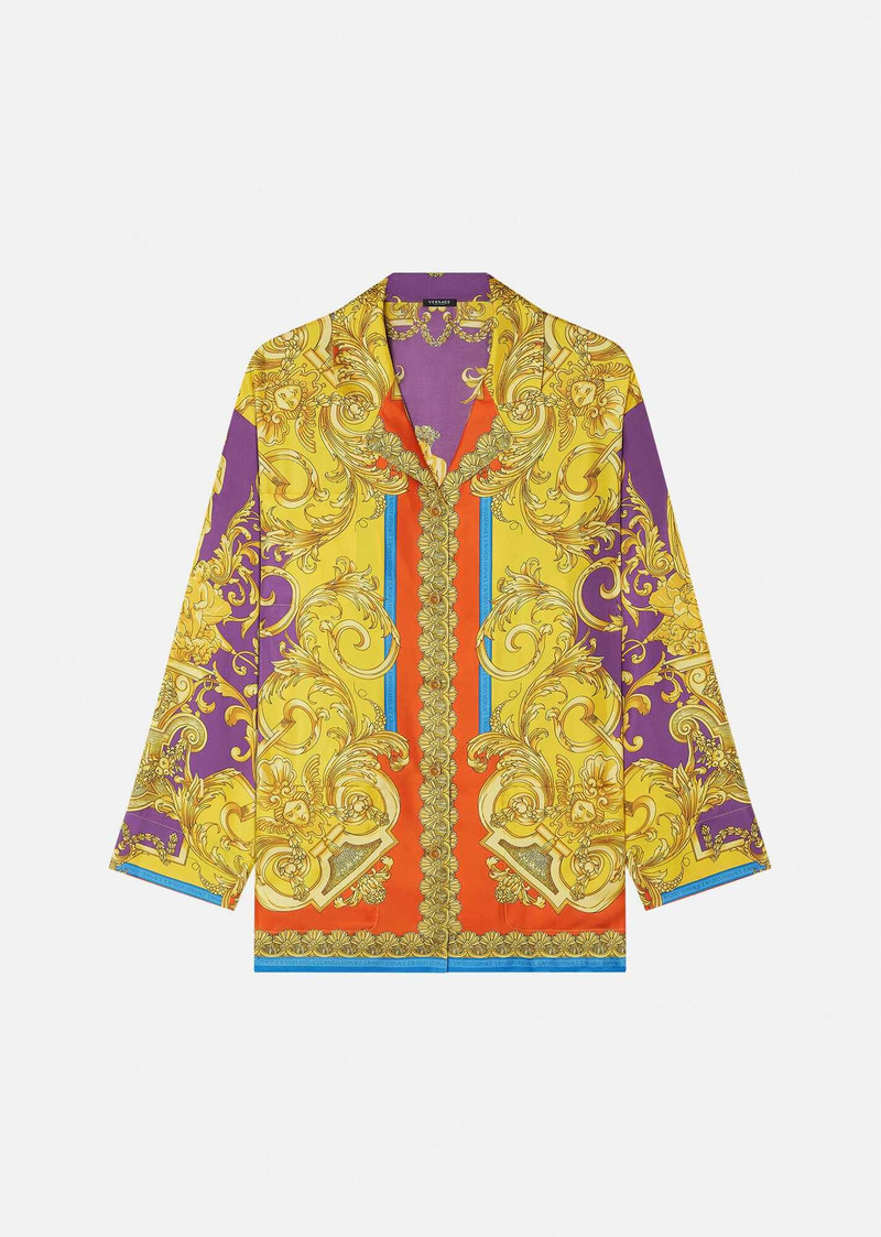 Barocco Goddess Silk Overshirt 1