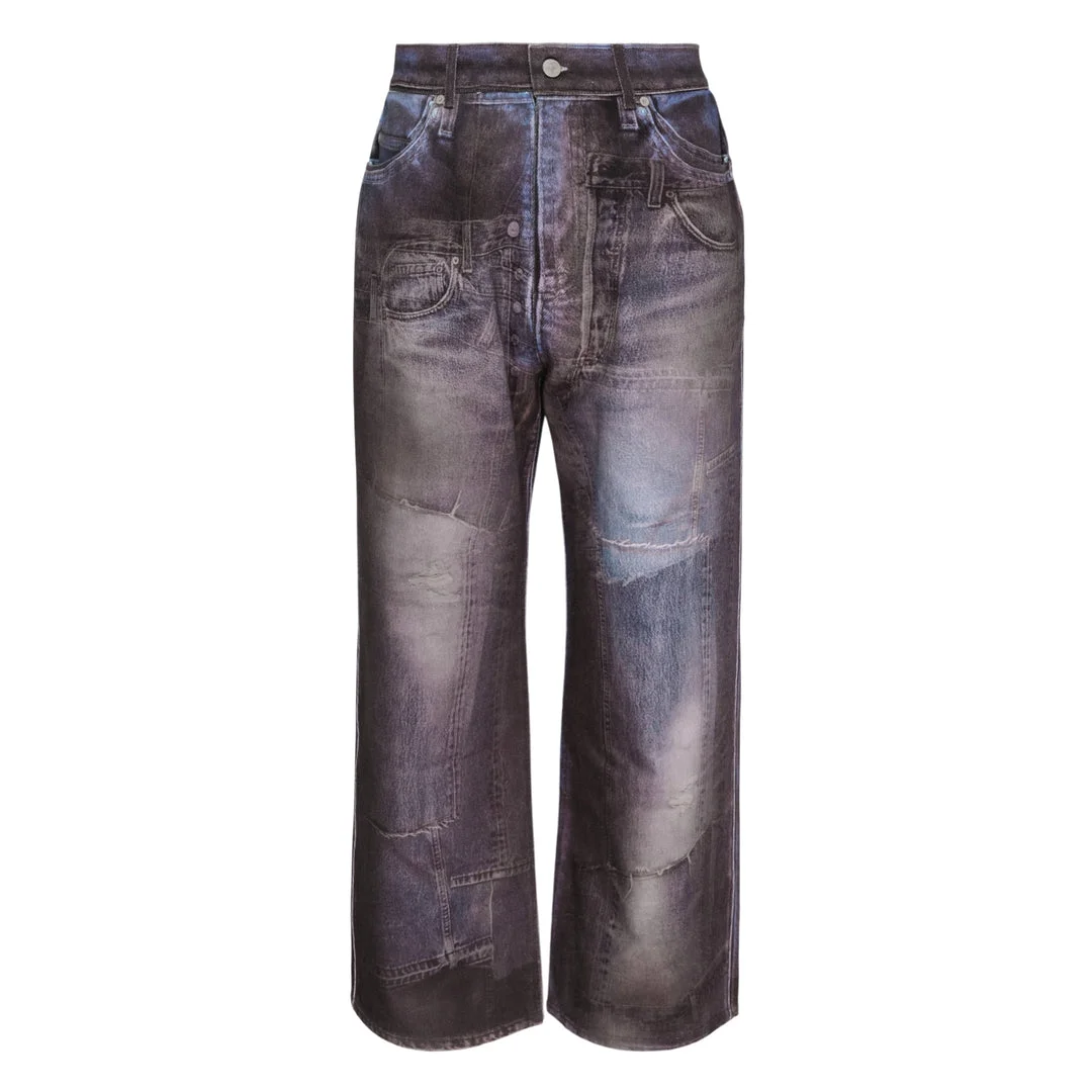 Illusion Patchwork Jeans - 1