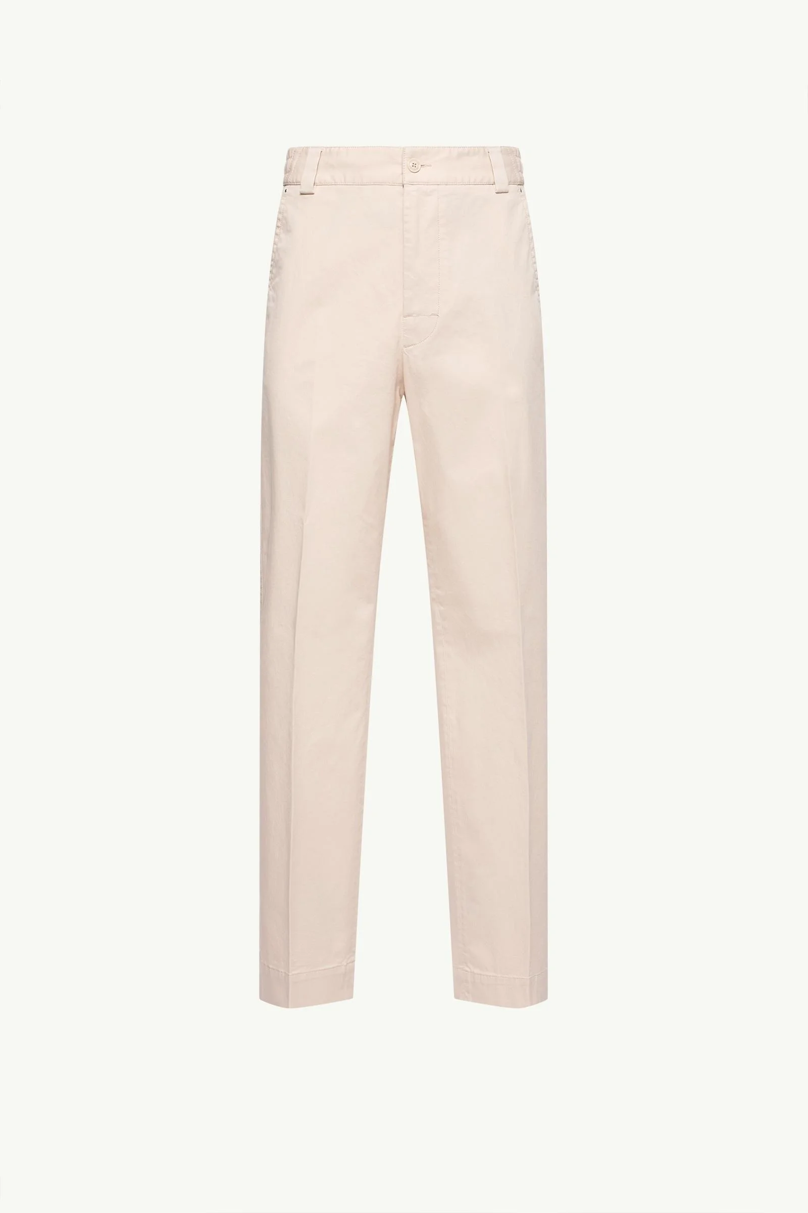 Tailored Cotton Pants - 1