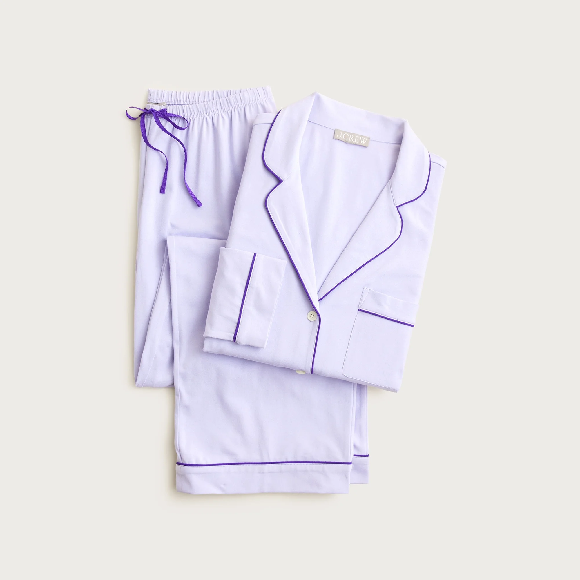 Dreamy cotton-blend pajama pant set - 1