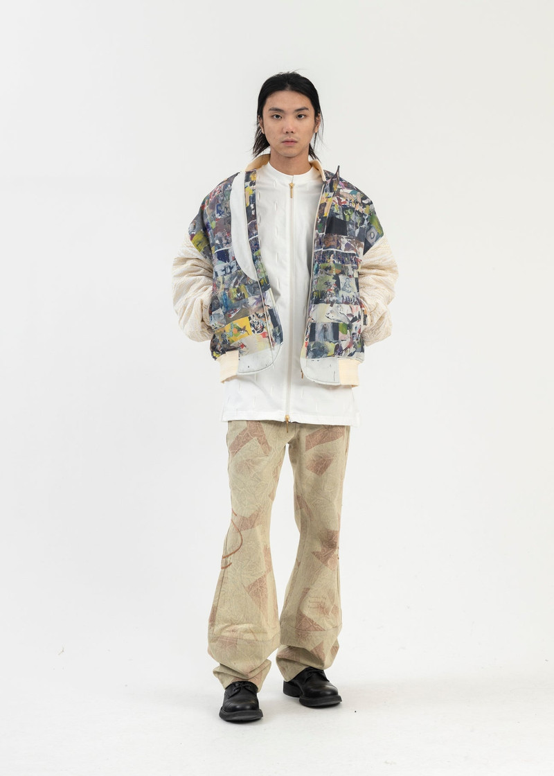NAMESAKE MULTICOLOR HOLIDAY PADDED BOMBER JACKET ARTIST EDITION outlook