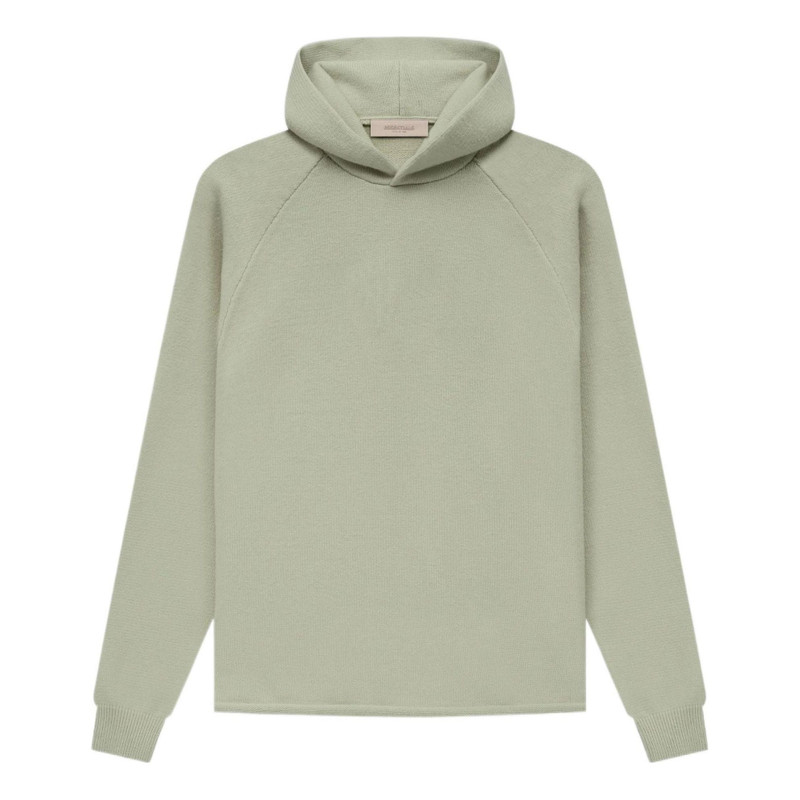 Fear of God Essentials SS22 Knit Hoodie 'Sea foam' FOG-SS22-141 - 1