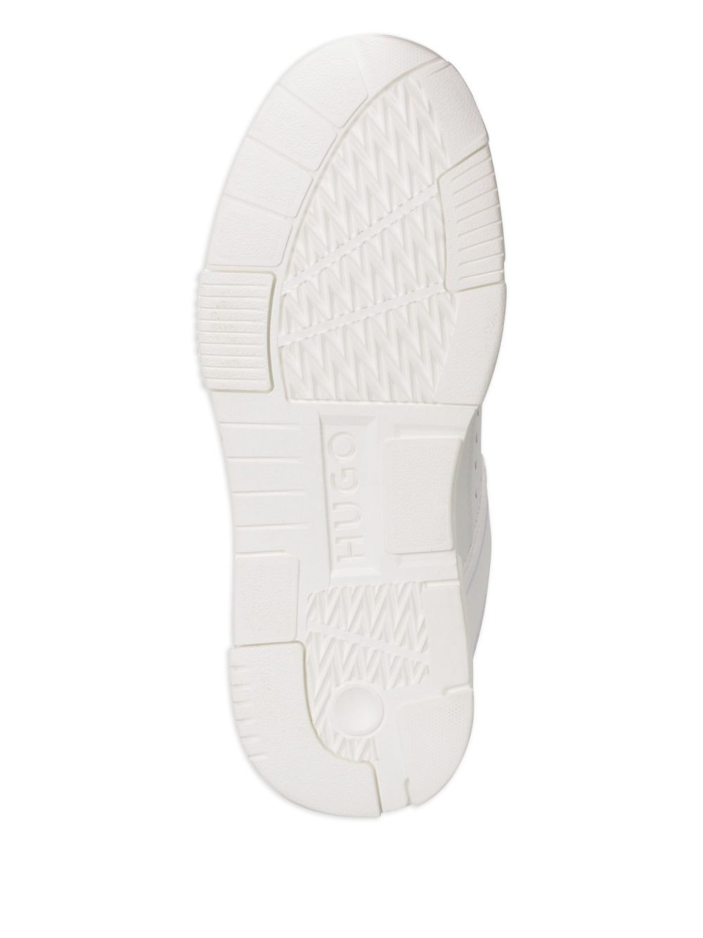 perforated-panel sneakers - 4