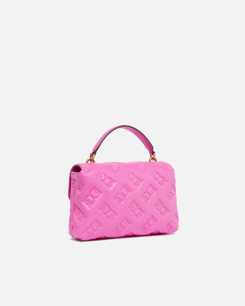 PINKO MINI LOVE BAG PUFF CROSSBODY BAG IN BRANDED NAPPA LEATHER outlook