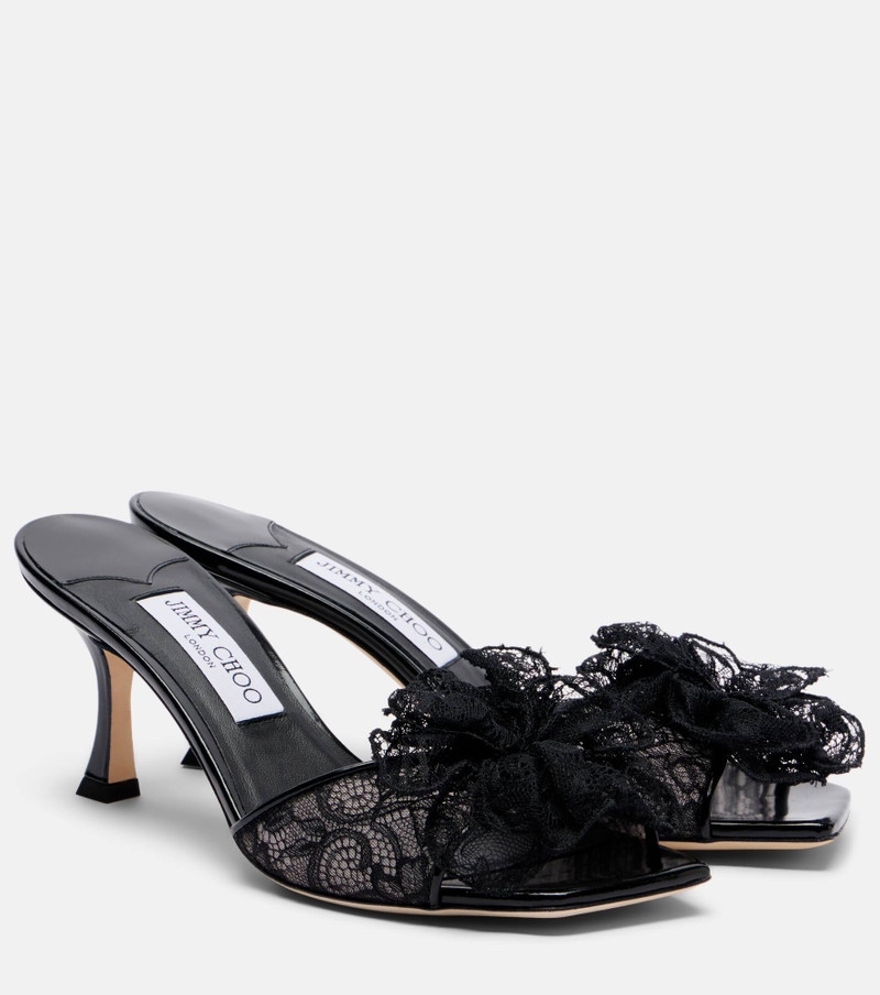 Skye lace mules 1