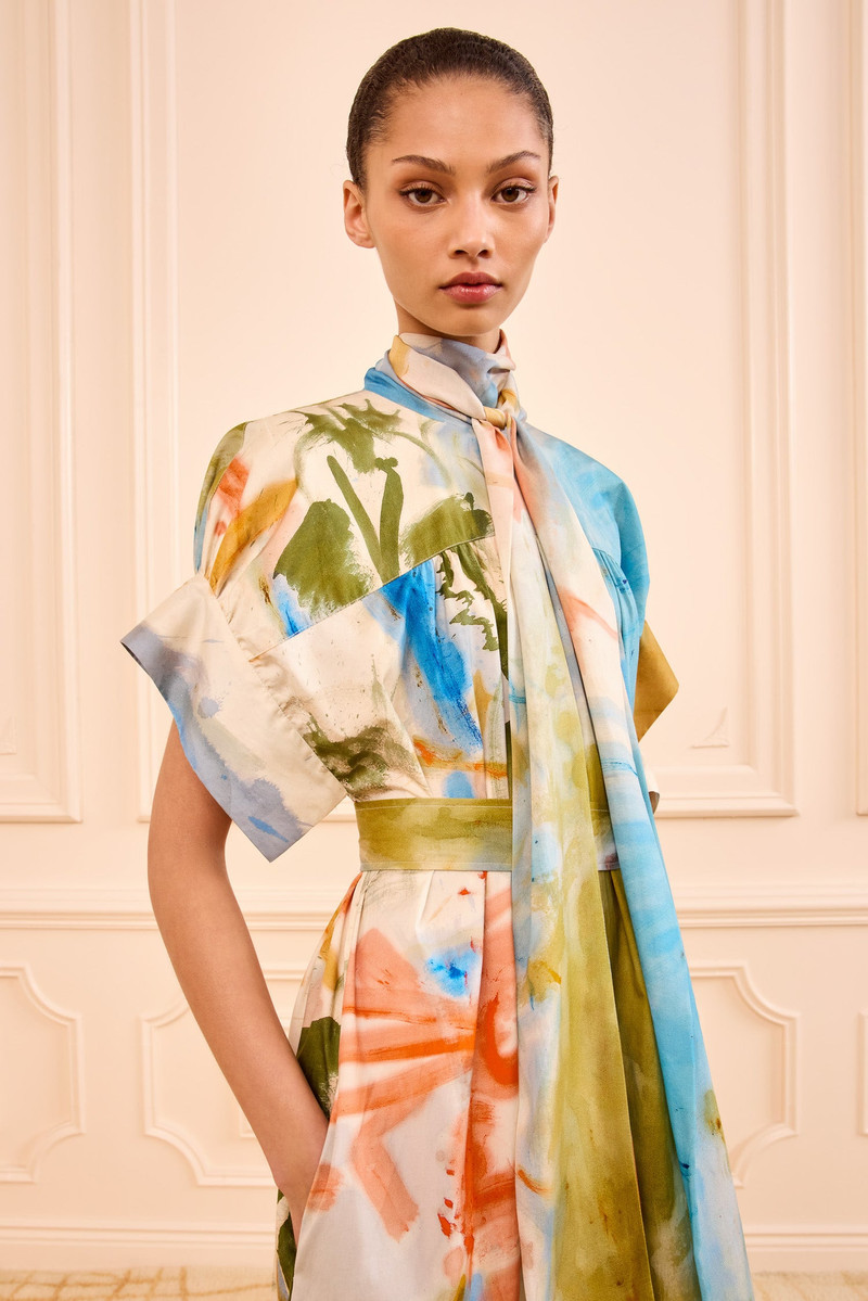 ULLA JOHNSON Studio Cotton Dress outlook