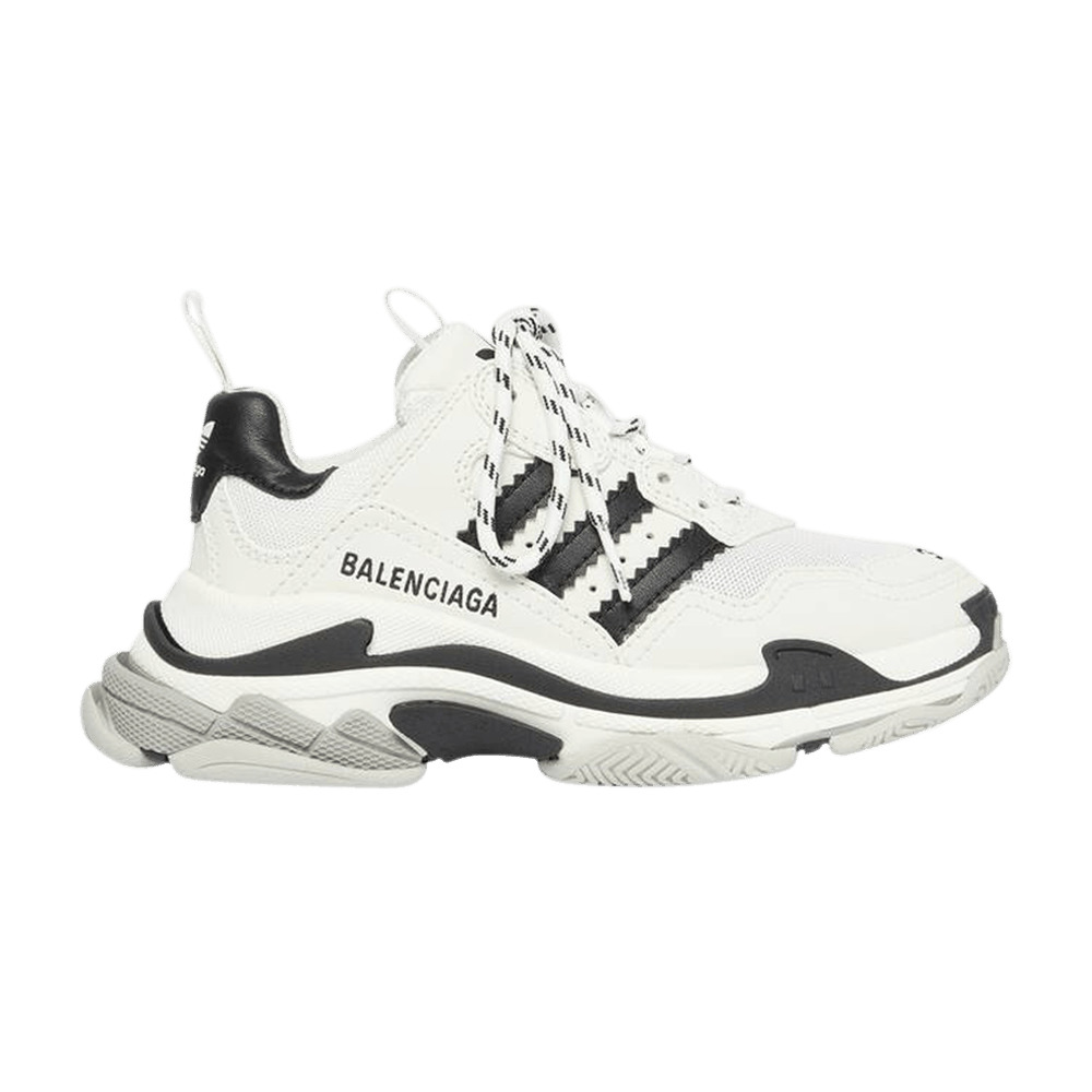 Adidas x Balenciaga Triple S Sneaker 'White Black' - 1