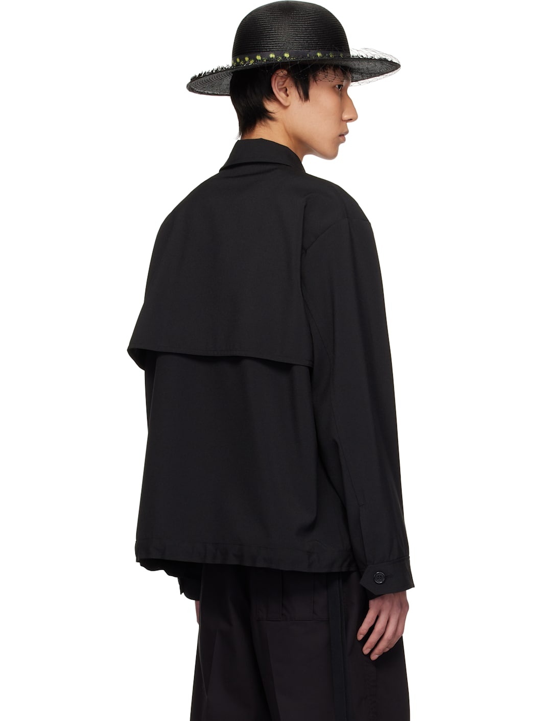 Black Nylon Jacket - 3