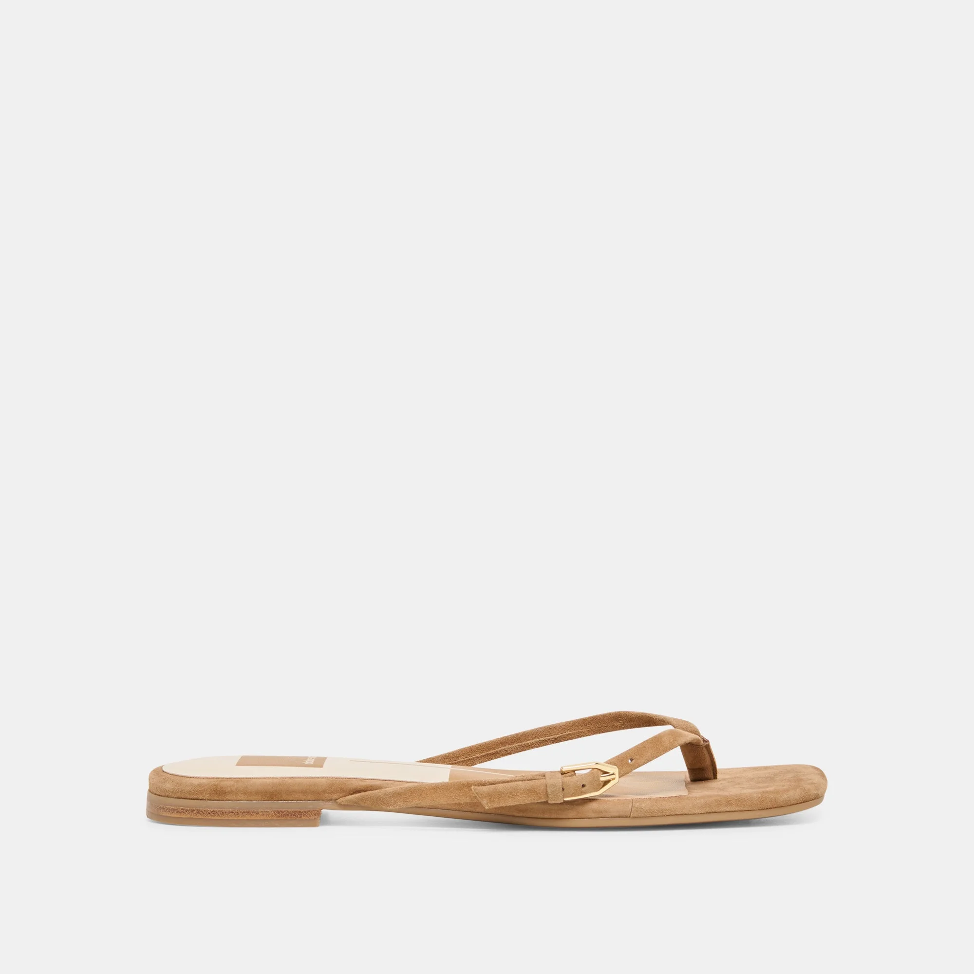 MALTA SANDALS LT BROWN SUEDE - 1