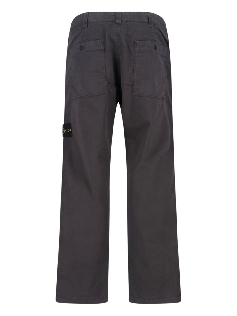 Stone Island logo-patch trousers outlook