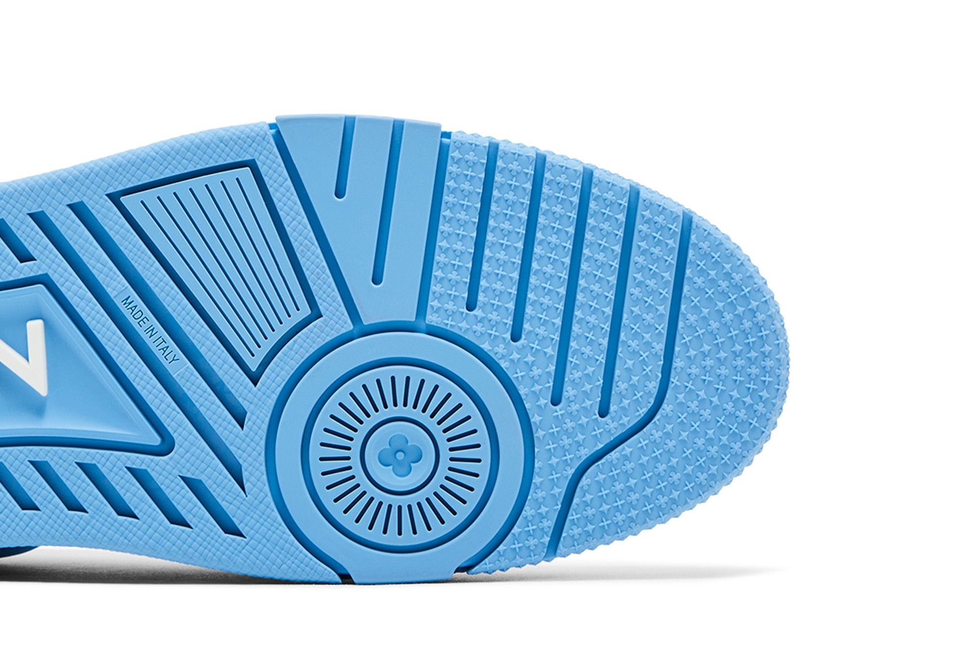 Louis Vuitton Trainer 'Embossed Monogram - Blue' - 5