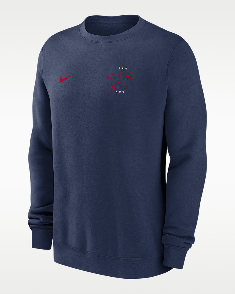 2026 All-Star Game Two-Hit Slogan Men's Nike MLB Pullover Crew 1