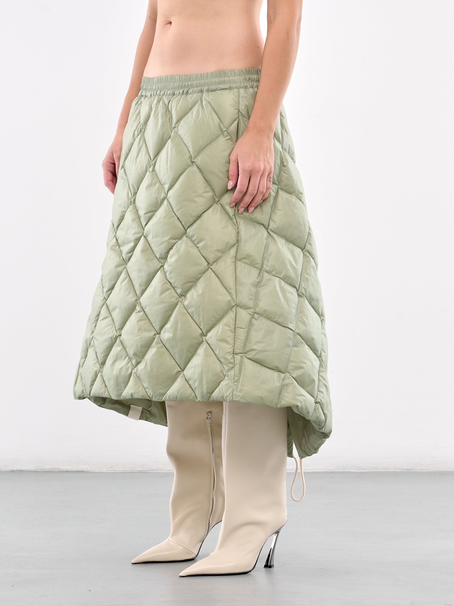 Quilted Puffer Skirt - 2