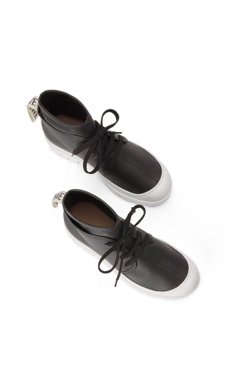 Stretch combat boot in lambskin 3