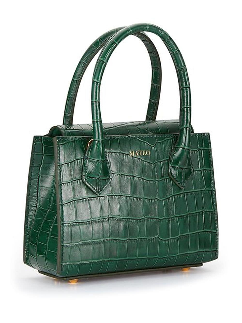 Diana croc-effect leather tote - 3